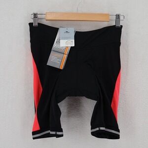 Crane TechTex Speed Cycling Shorts Mens Size 38 Black Orange Padded Performance